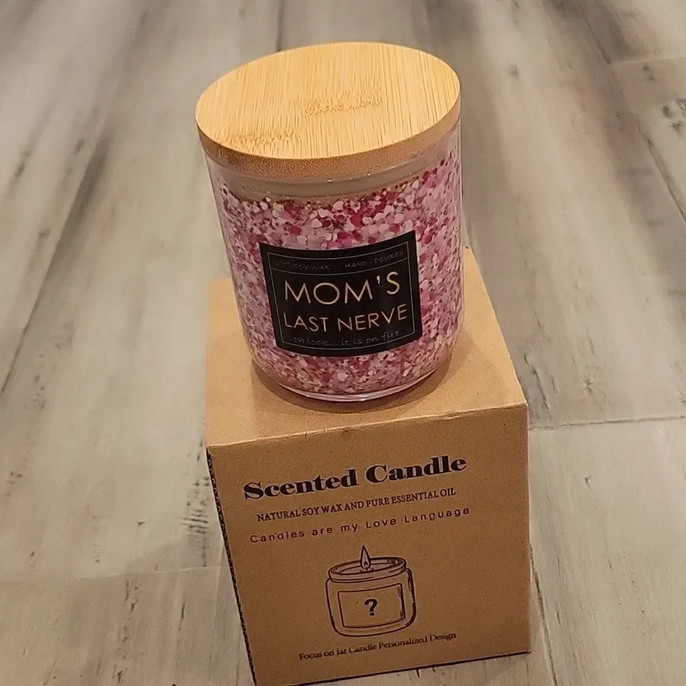 Scented Candle,NaturalSoy Wax  and Pure Essential Oil,gift for Mom